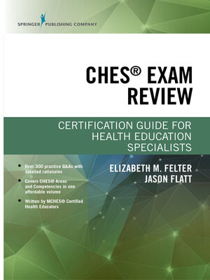 cover image of CHES&#174; Exam Review